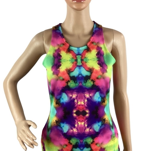 re:named Mini Bodycon Party Club Dress Size M Multicolor - Picture 2 of 7